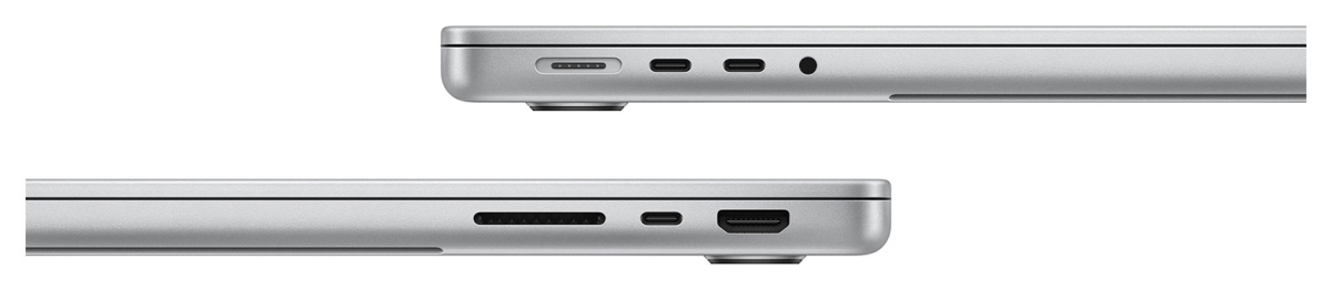 MacBook Pro 14" M5, 10C CPU, 10C GPU, 24GB, 1TB, SD, silber