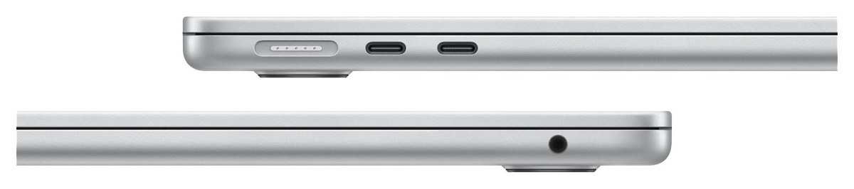 MacBook Air 13" M5, 10C CPU, 10C GPU, 16GB, 1TB, silber