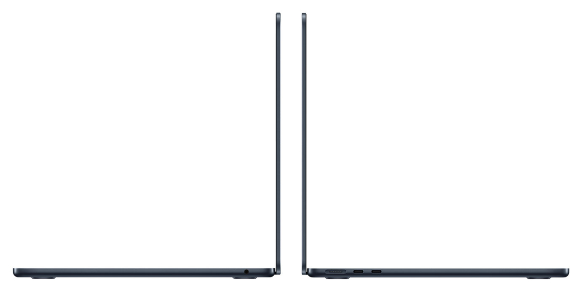 MacBook Air 13" M5, 10C CPU, 8C GPU, 16GB, 512GB, mitternacht