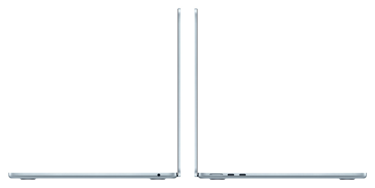 MacBook Air 13" M5, 10C CPU, 8C GPU, 16GB, 512GB, himmelblau