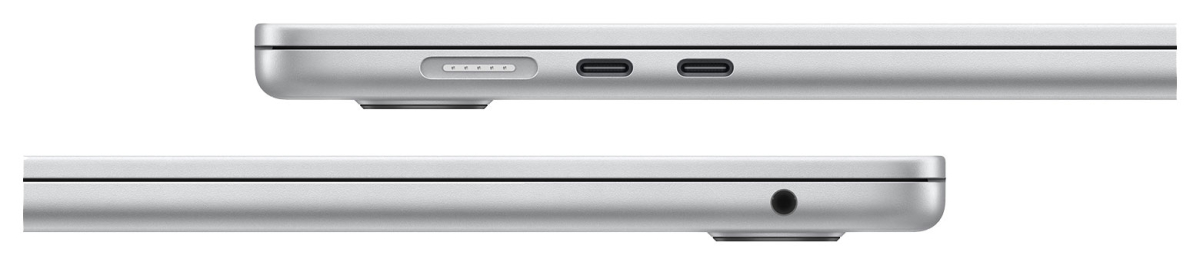 MacBook Air 15" M5, 10C CPU, 10C GPU, 16GB, 512GB, silber