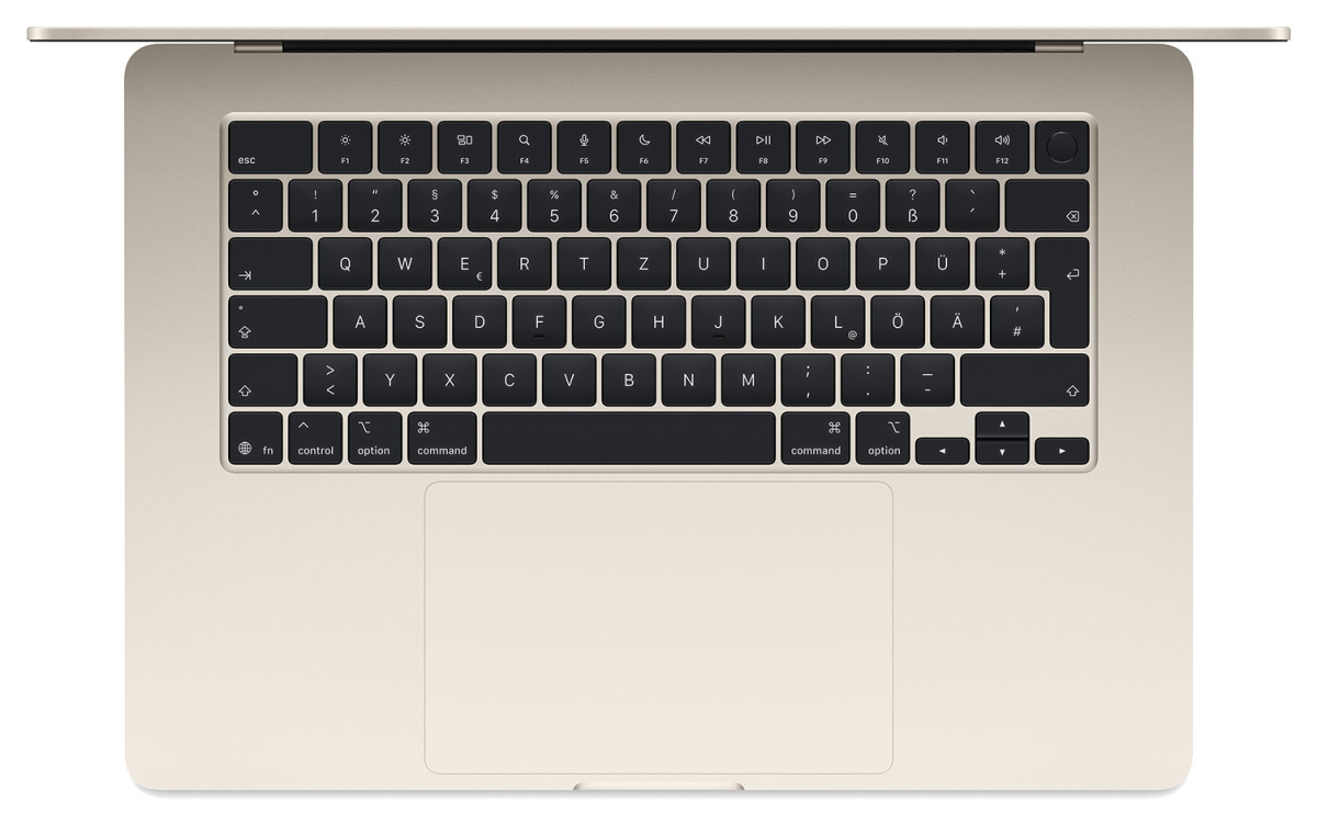 MacBook Air 15" M5, 10C CPU, 10C GPU, 16GB, 512GB, polarstern