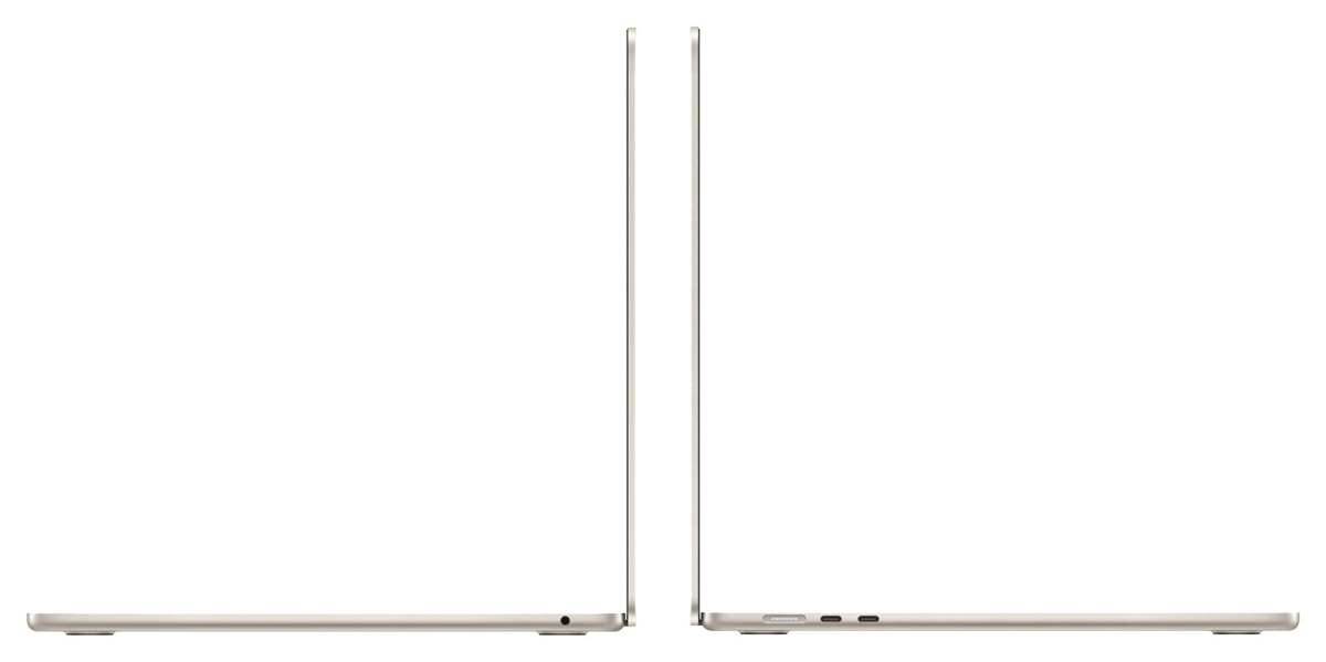 MacBook Air 15" M5, 10C CPU, 10C GPU, 16GB, 512GB, polarstern