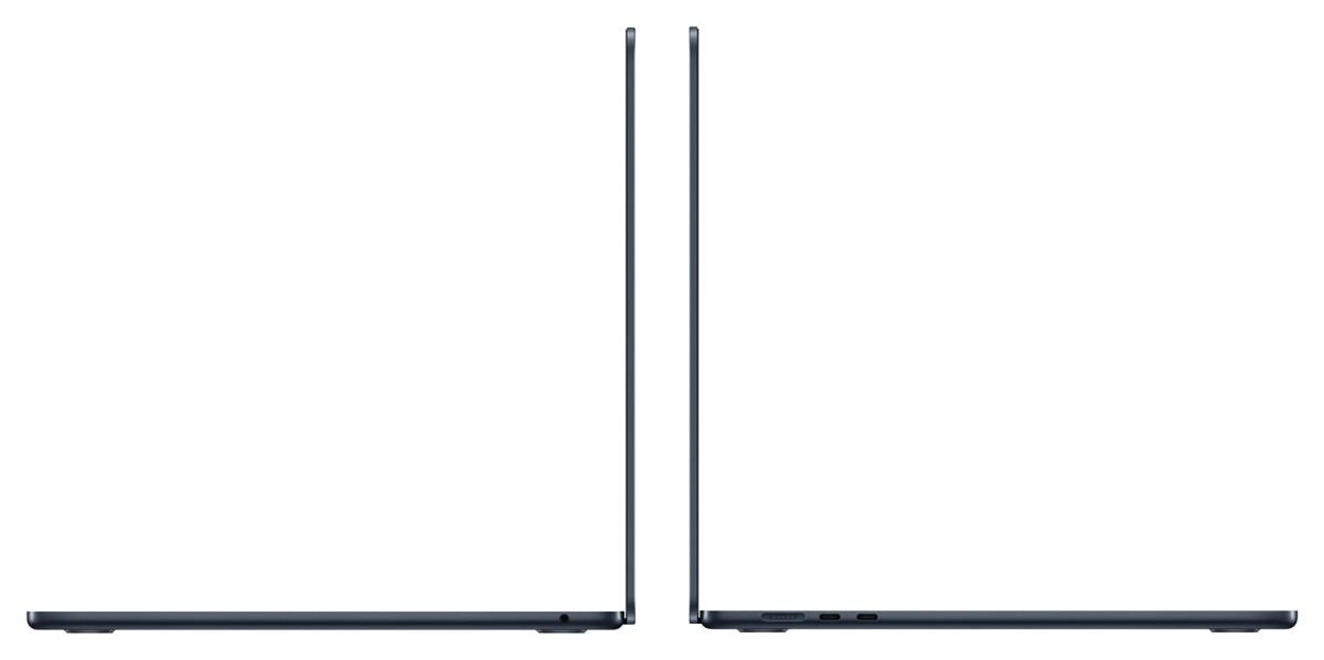 MacBook Air 15" M5, 10C CPU, 10C GPU, 24GB, 1TB, mitternacht