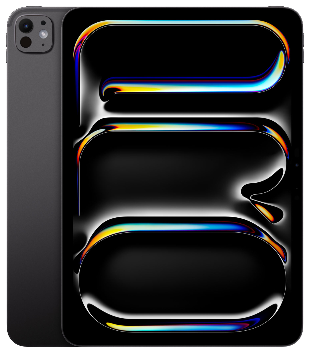 iPad Pro 11" (M5), 2TB, Wi-Fi mit Standardglas, space schwarz