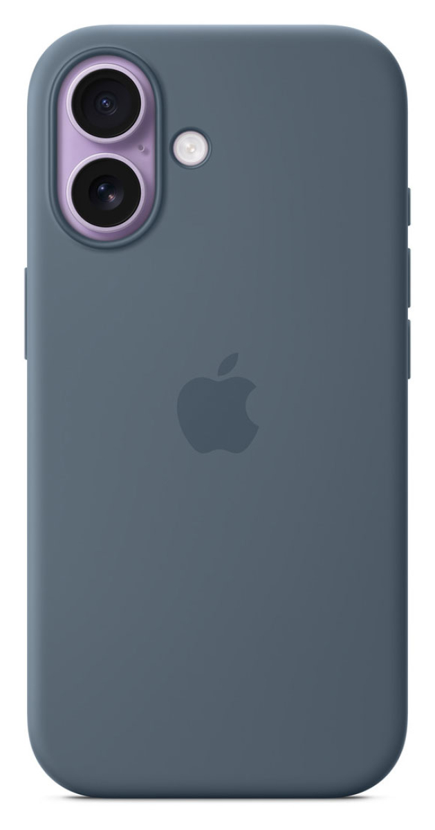 APPLE iPhone 17 Silikon Case mit MagSafe - Maritimblau