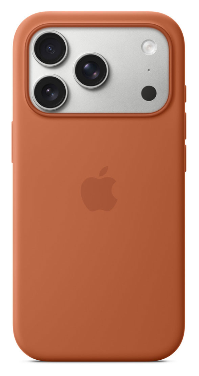 APPLE iPhone 17 Pro Silikon Case mit MagSafe - Terracotta