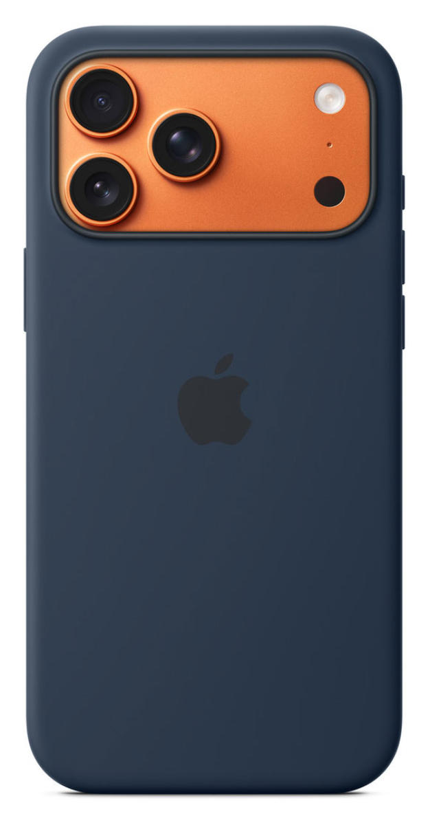 APPLE iPhone 17 Pro Max Silikon Case mit MagSafe - Mitternacht