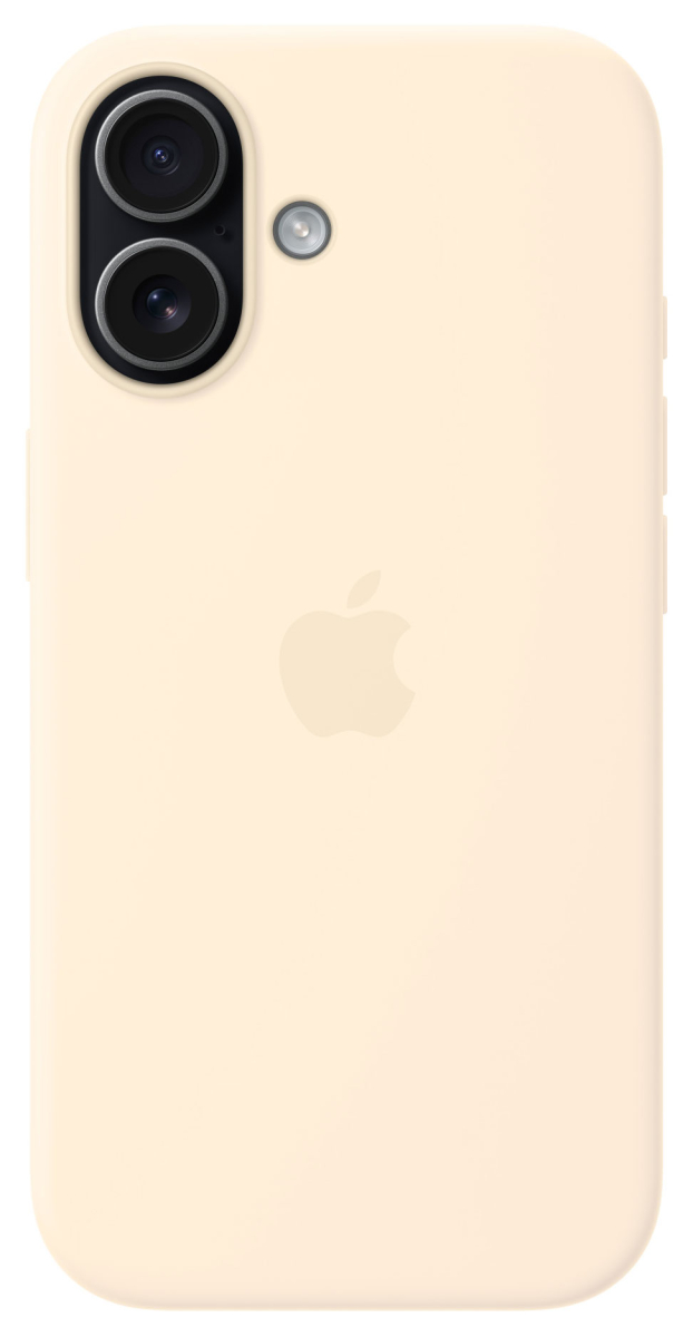 APPLE iPhone 17 Silikon Case mit MagSafe - Vanille