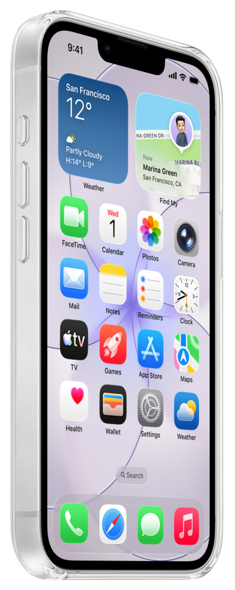 APPLE iPhone 17e Clear Case mit MagSafe
