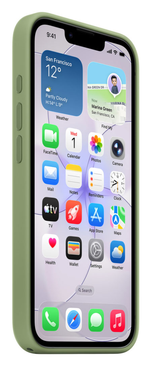 APPLE iPhone 17e Silikon Case mit MagSafe, Schwarz