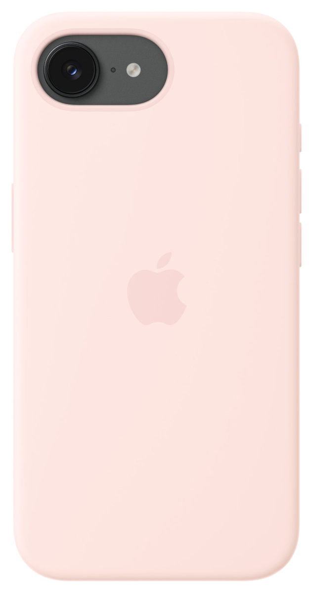 APPLE iPhone 17e Silikon Case mit MagSafe, Zartrosa