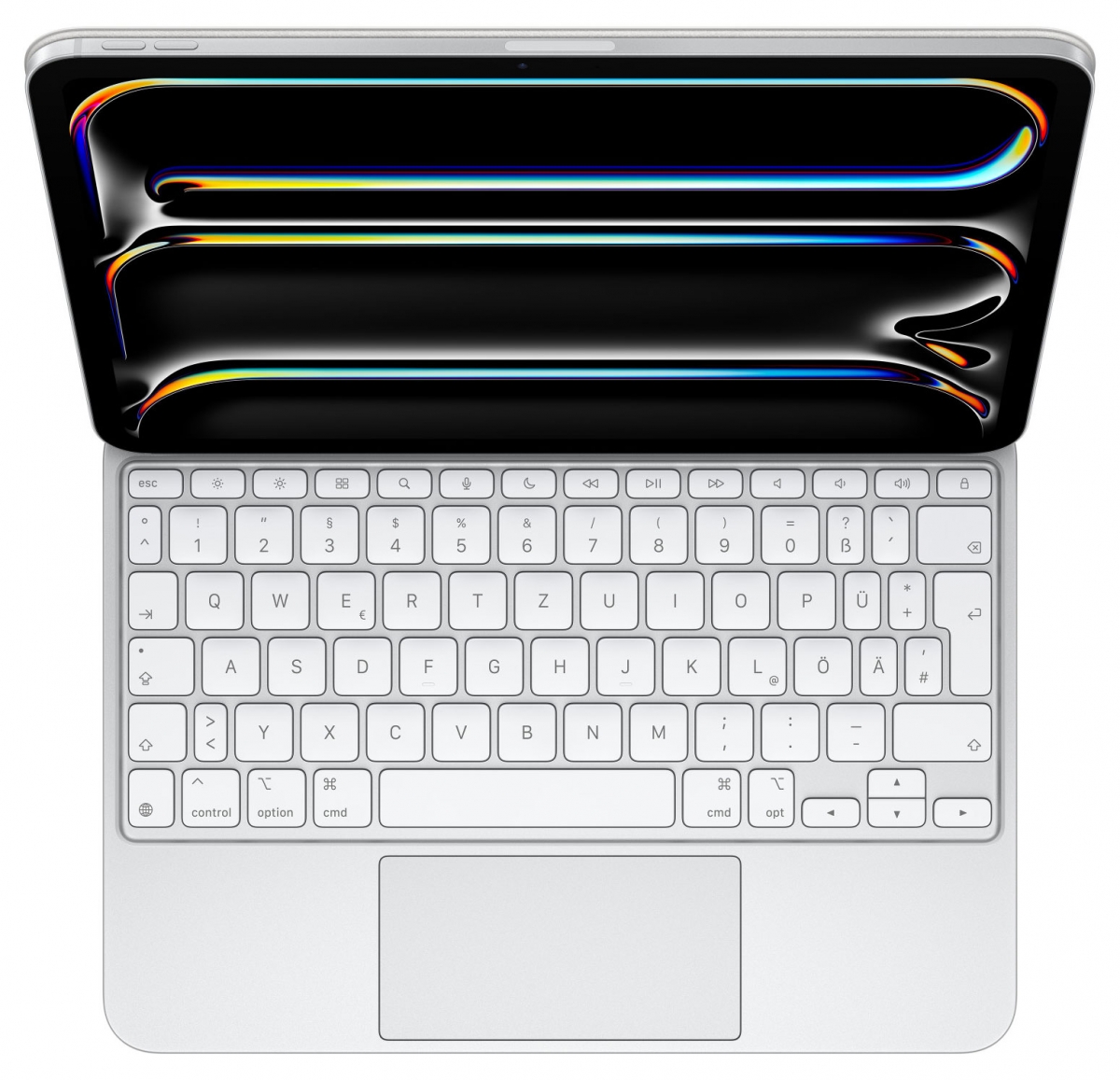 APPLE Magic Keyboard für 11" iPad Pro (M5) - Deutsch, weiß