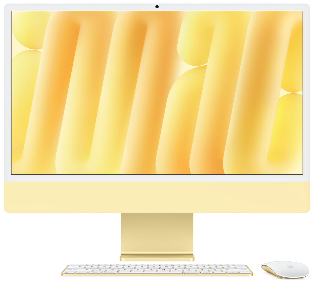 iMac 24" M4, 8C CPU, 8C GPU, 16GB, 256GB, MK, MM, gelb