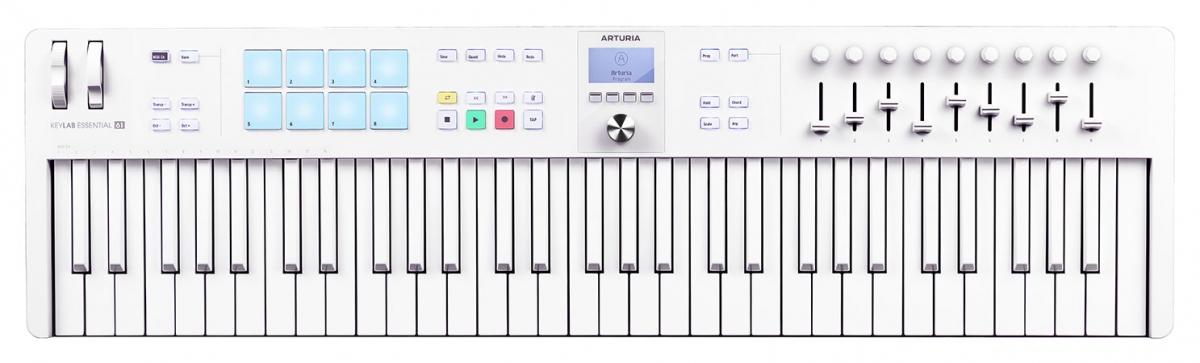 ARTURIA KeyLab Essential 61 mk3 Alpine White