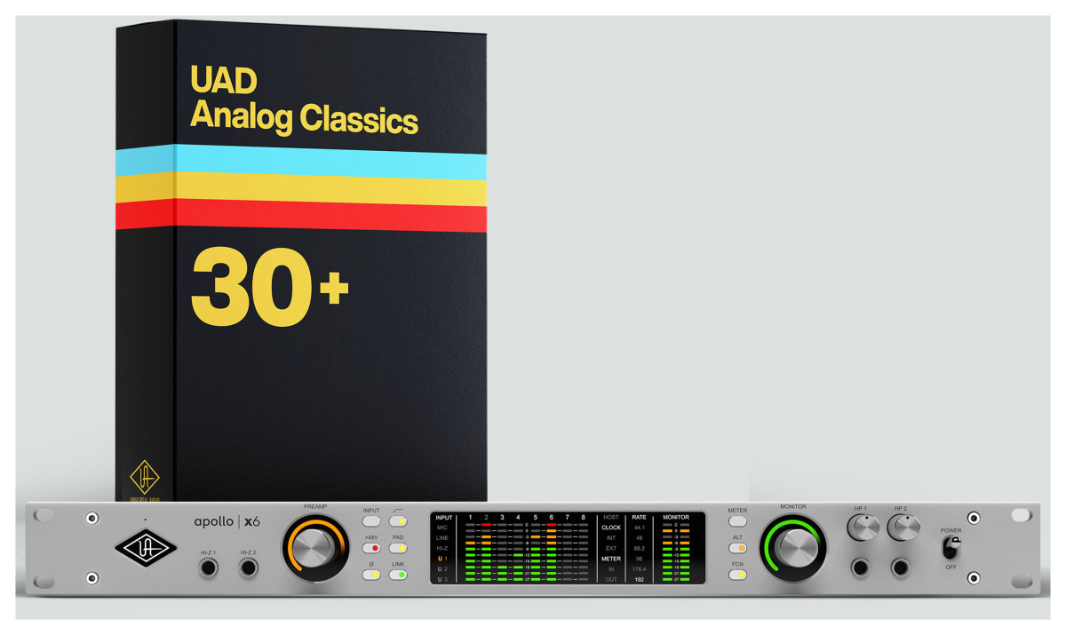 UNIVERSAL AUDIO Apollo x6 Gen 2 Essentials+