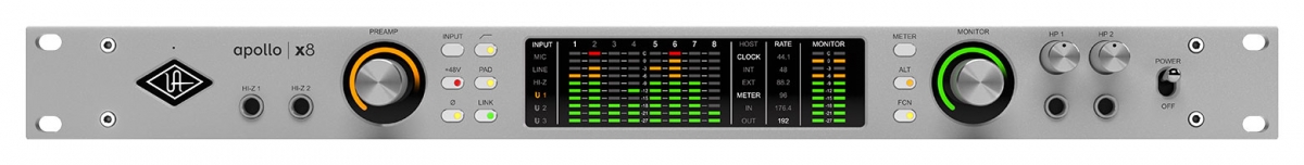 UNIVERSAL AUDIO Apollo x8 Gen 2 Studio+