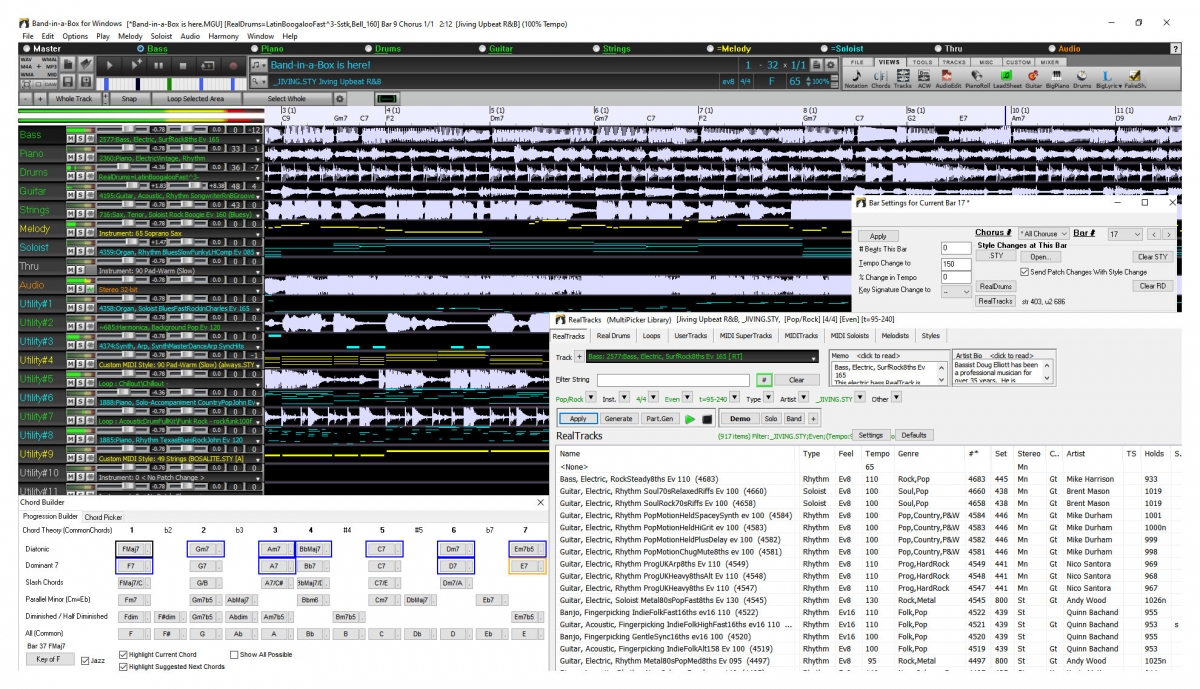 PG MUSIC Band in a Box 2026 Audiophile Edition, Windows (Download)