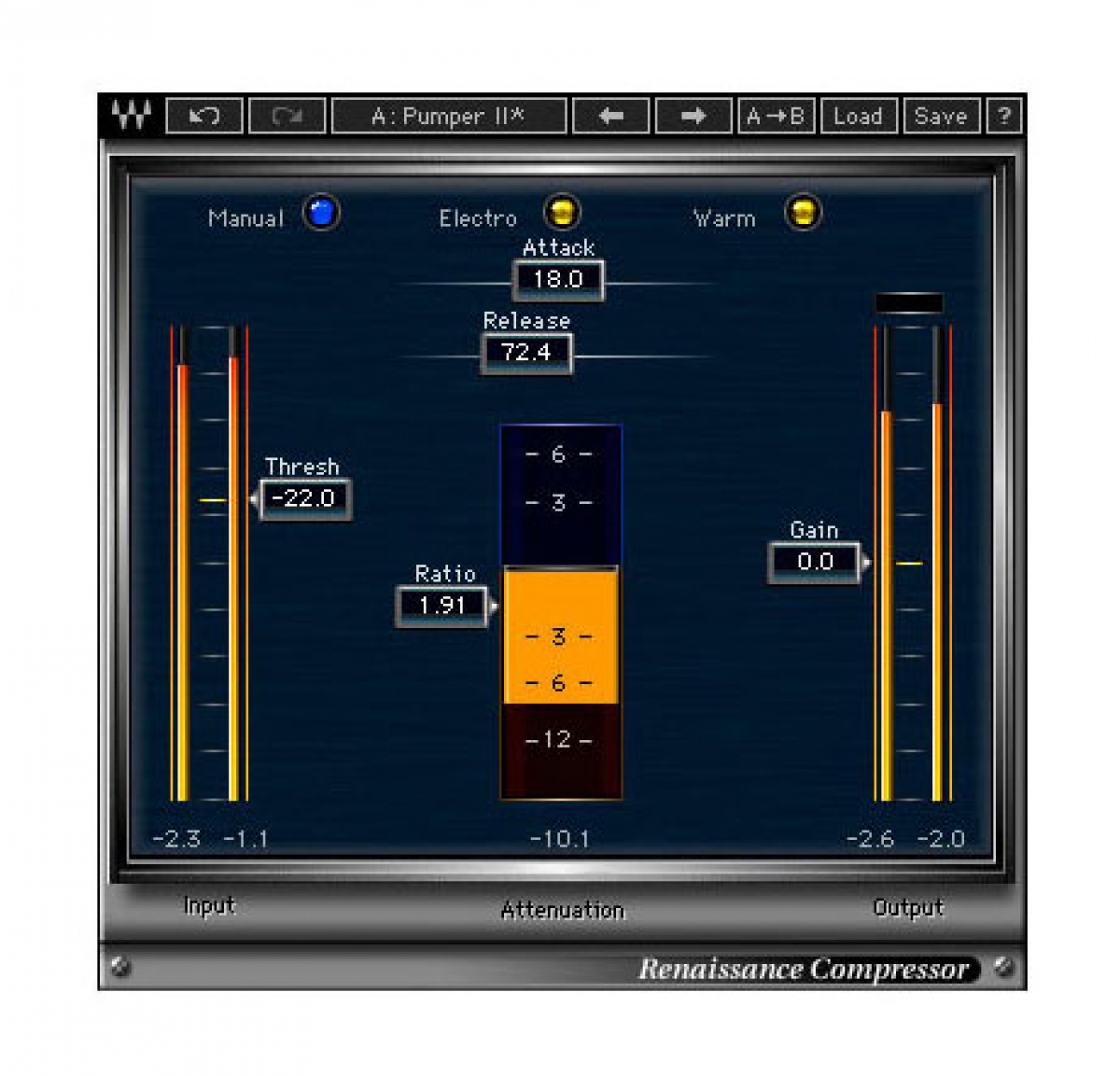 WAVES Renaissance Compressor (Download)