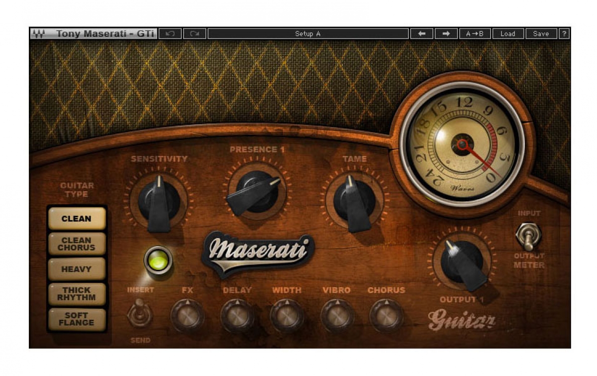 WAVES Maserati Guitar Toner (Download)