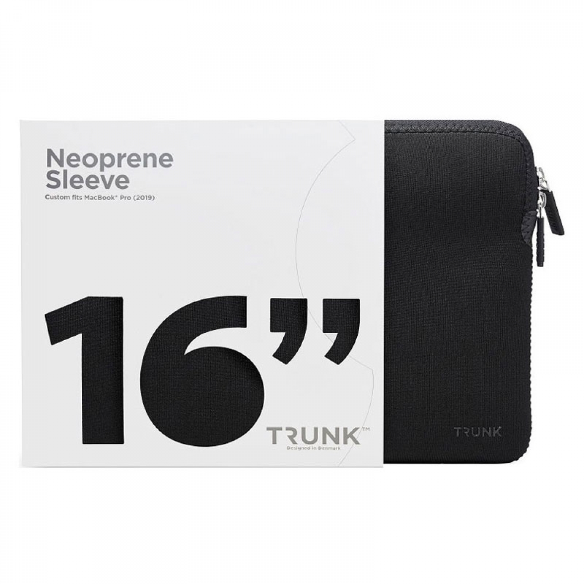 TRUNK Neopren Sleeve für MacBook Pro 16", schwarz