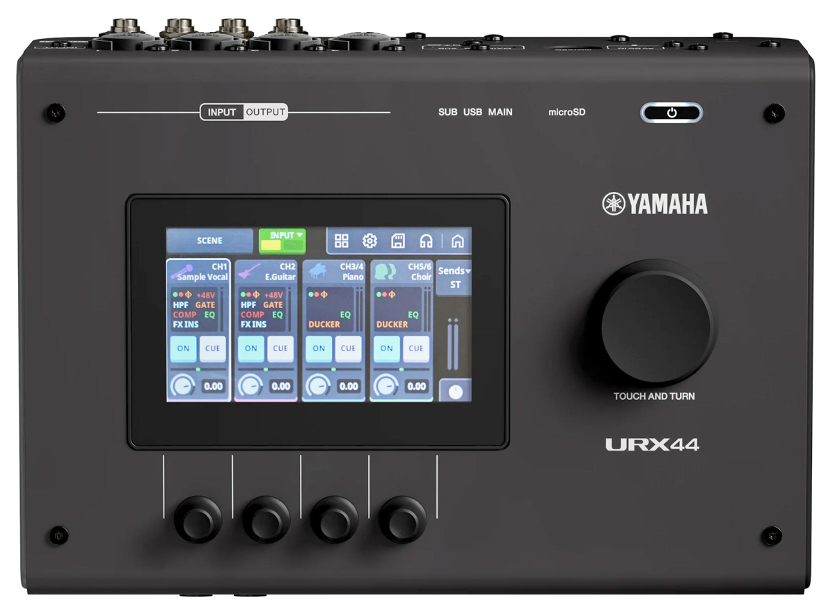 YAMAHA URX44 Black