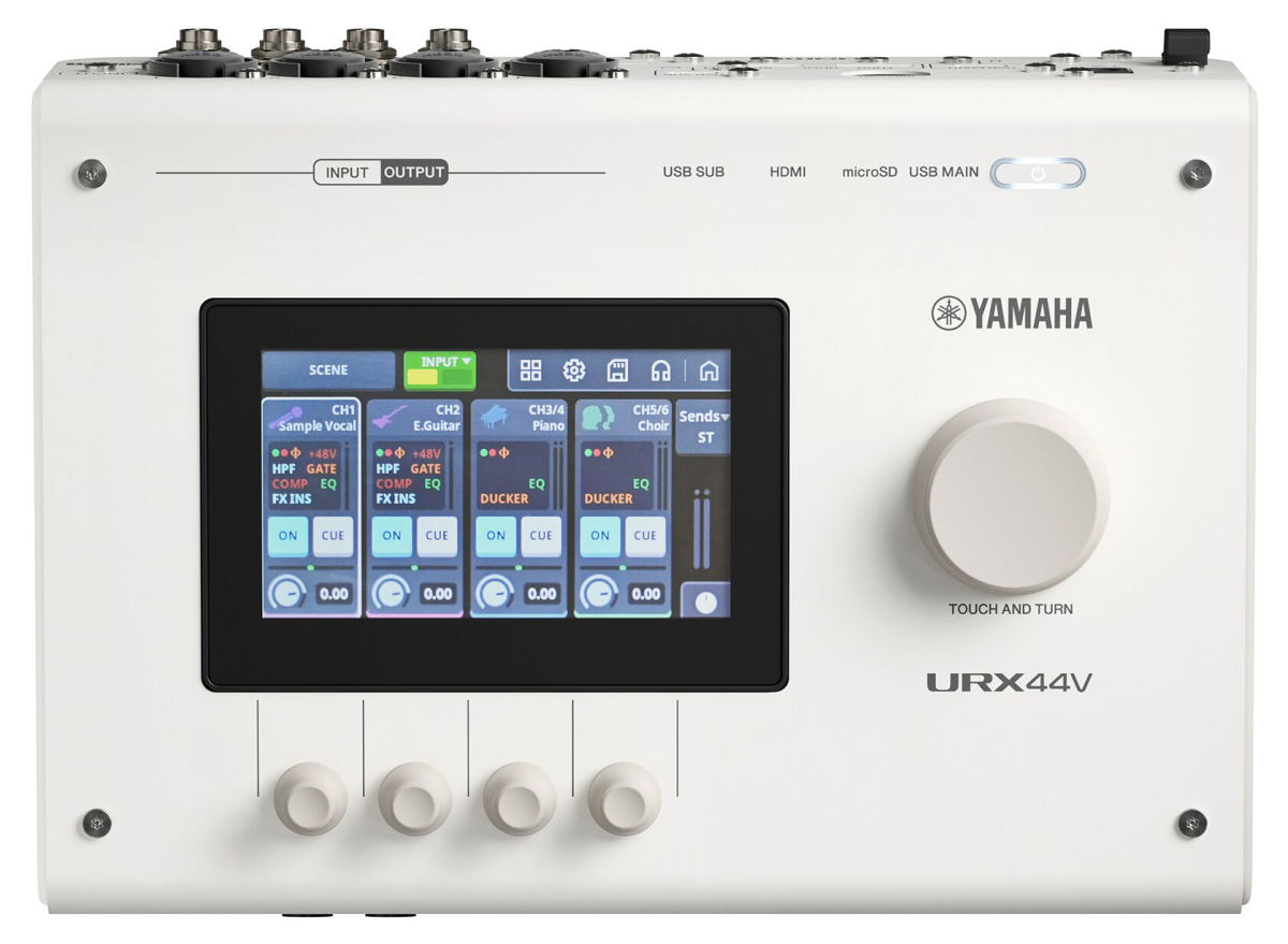 YAMAHA URX44V White