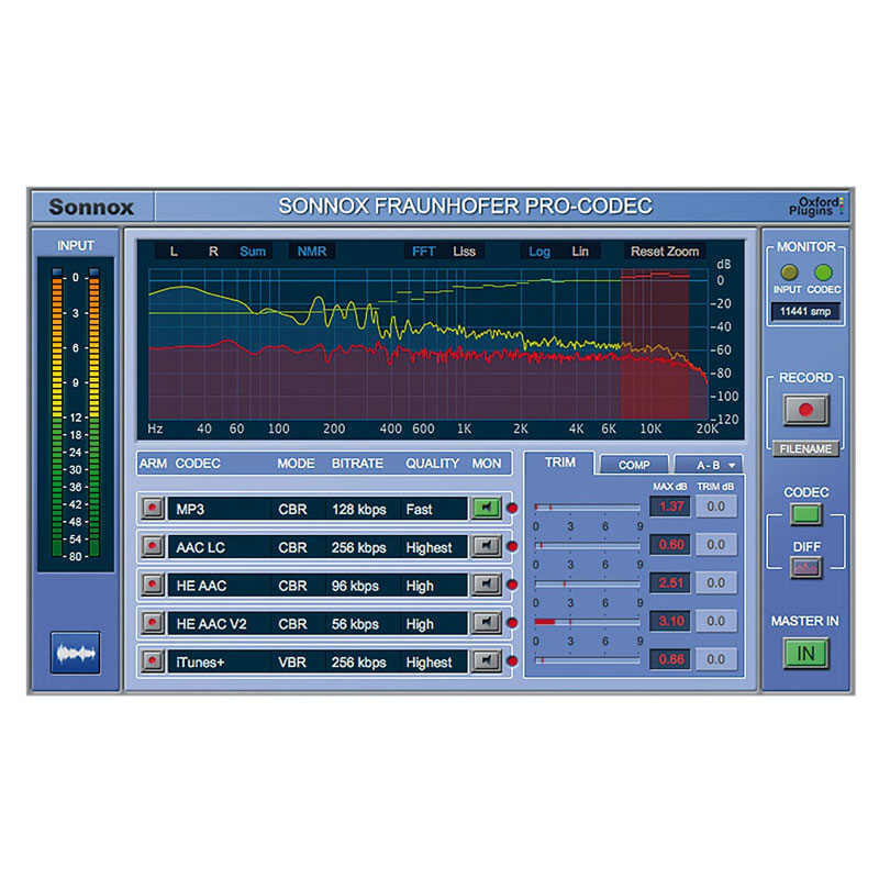 SONNOX Fraunhofer Pro Codec Native (Download)