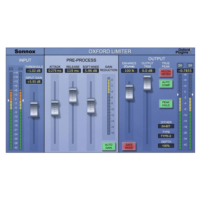 SONNOX Limiter Native (Download)