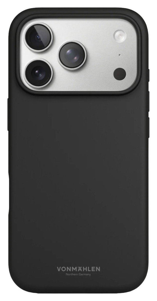 VONMÄHLEN Silikon-Case für iPhone 17 Pro, MagSafe, schwarz