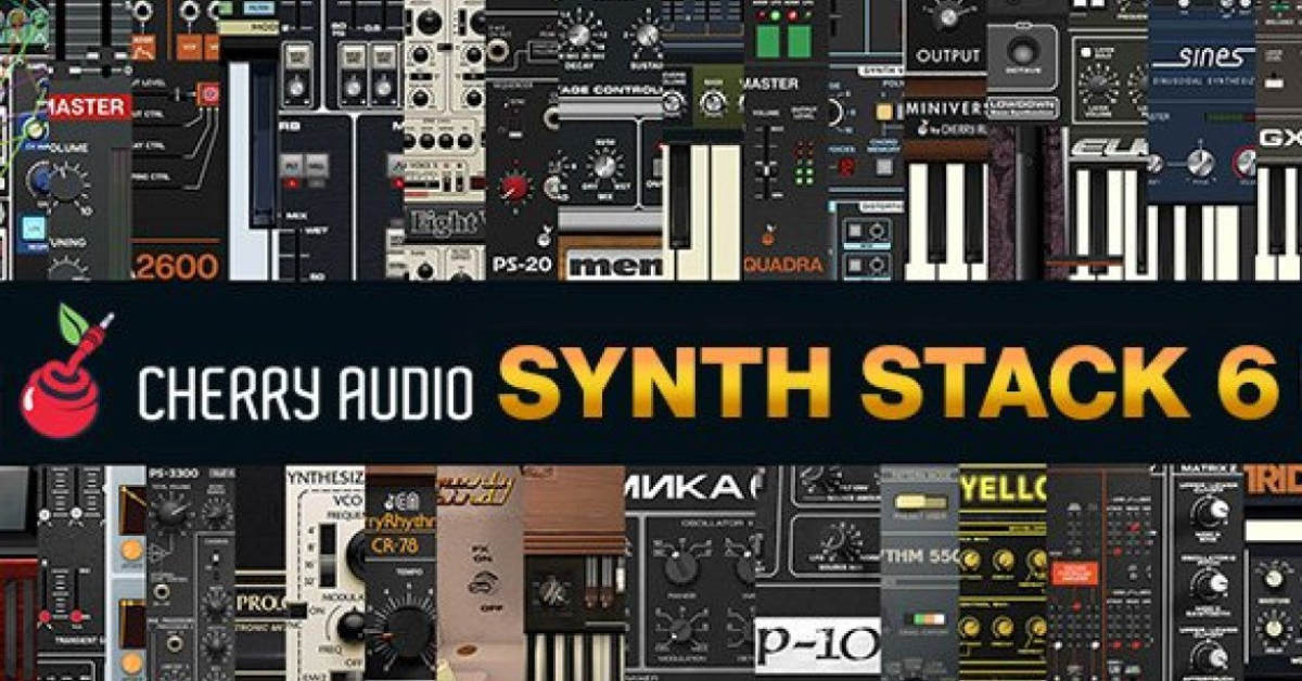 CHERRY AUDIO Cherry Audio Synth Stack 6